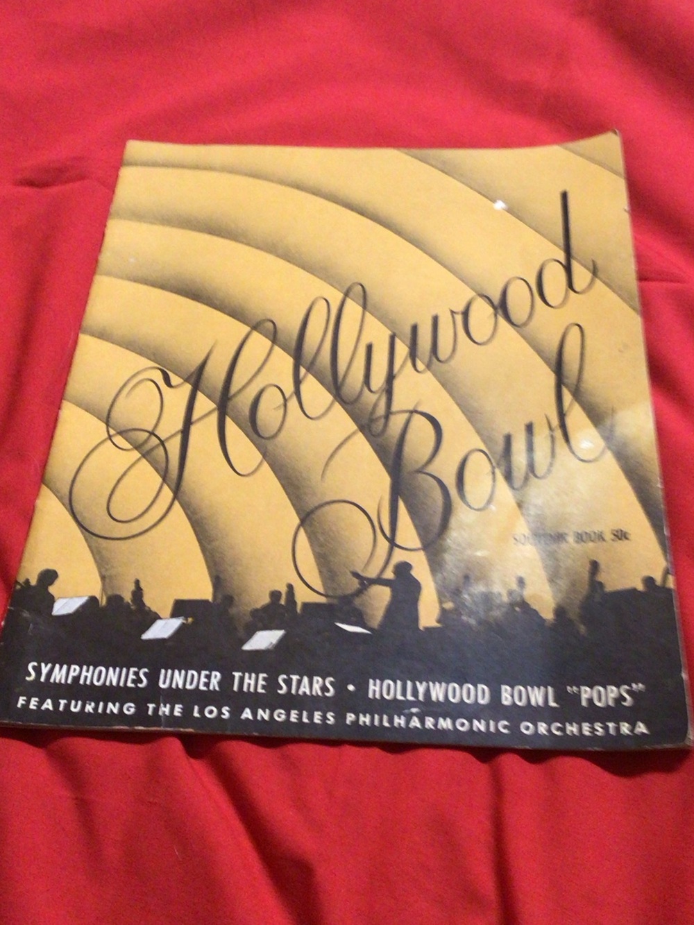 Hollywood Bowl 1955 Souvenir Book